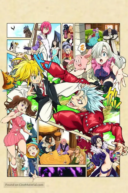 Poster promosi Manga Nanatsu no Taizai Season 4