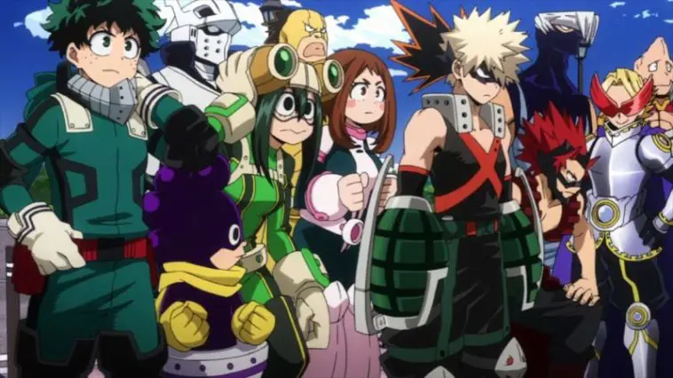 Gambar promosi untuk My Hero Academia Season 4