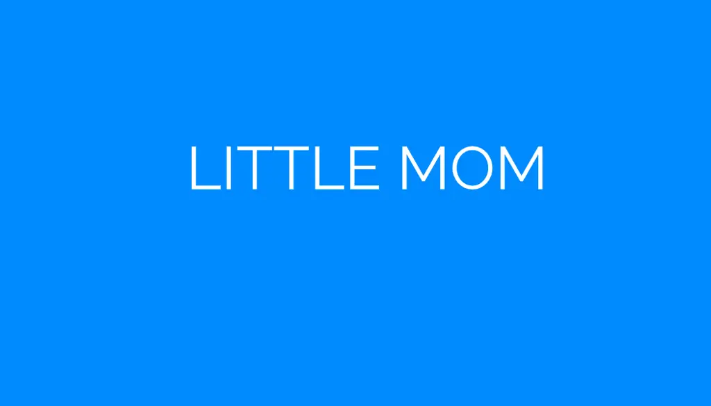 Poster Series Little Mom