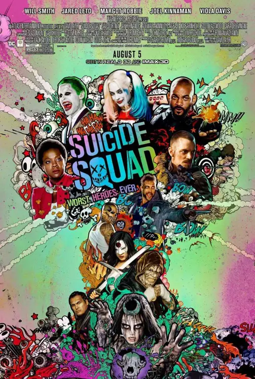 Poster film Suicide Squad 2