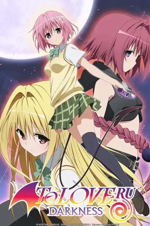 Poster promosi anime To Love Ru Darkness