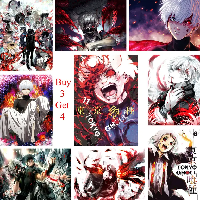 Poster anime Tokyo Ghoul:re season 2