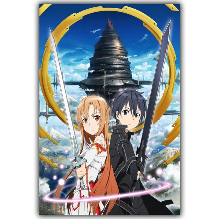 Poster anime Sword Art Online season 1