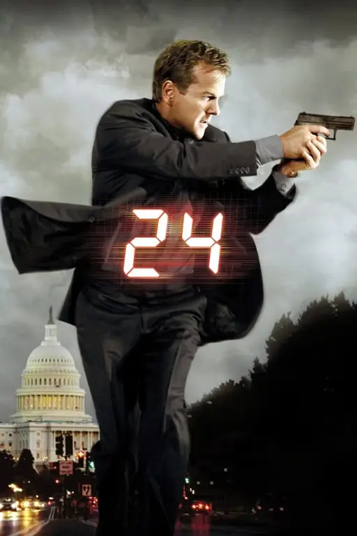 Poster serial 24 yang menegangkan Poster serial TV 24