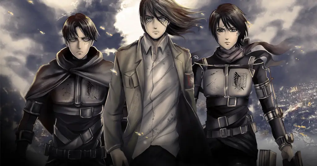 Poster Shingeki no Kyojin season 4 Gambar promosi Shingeki no Kyojin season 4