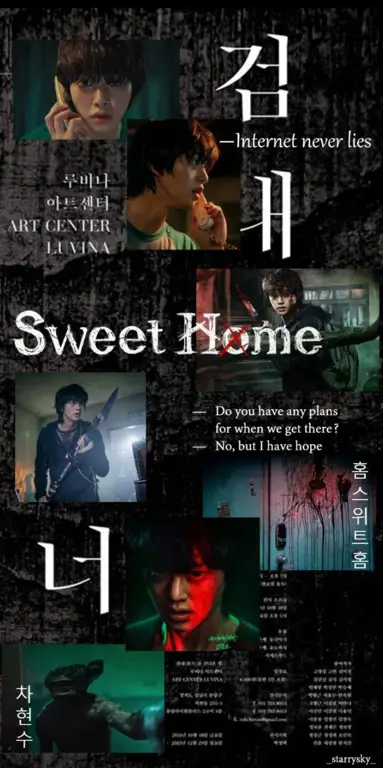 Poster serial Sweet Home di Netflix