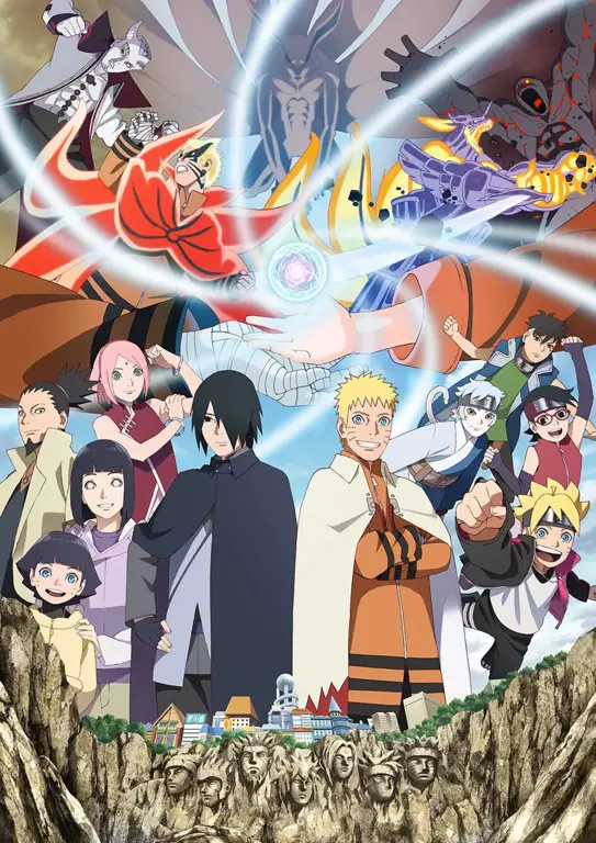 Poster promosi anime Boruto