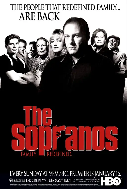 Poster The Sopranos Musim 1