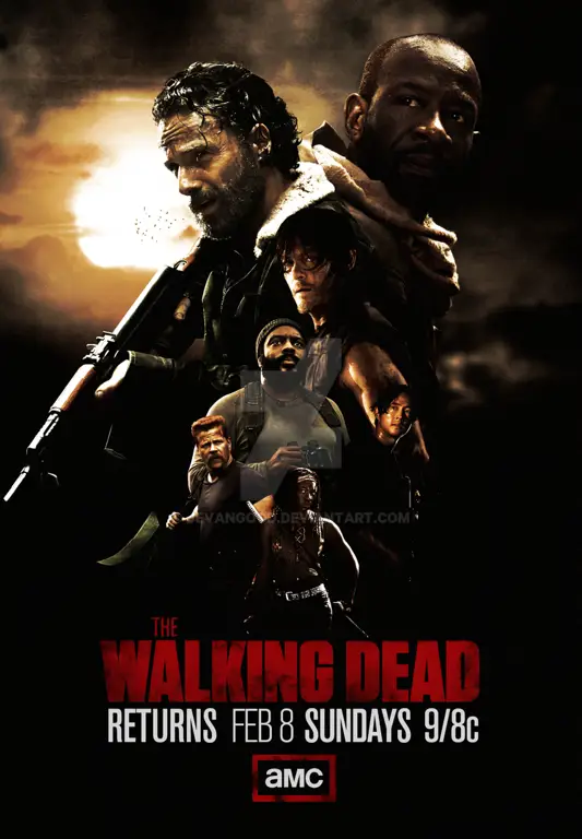 Poster The Walking Dead Season 5