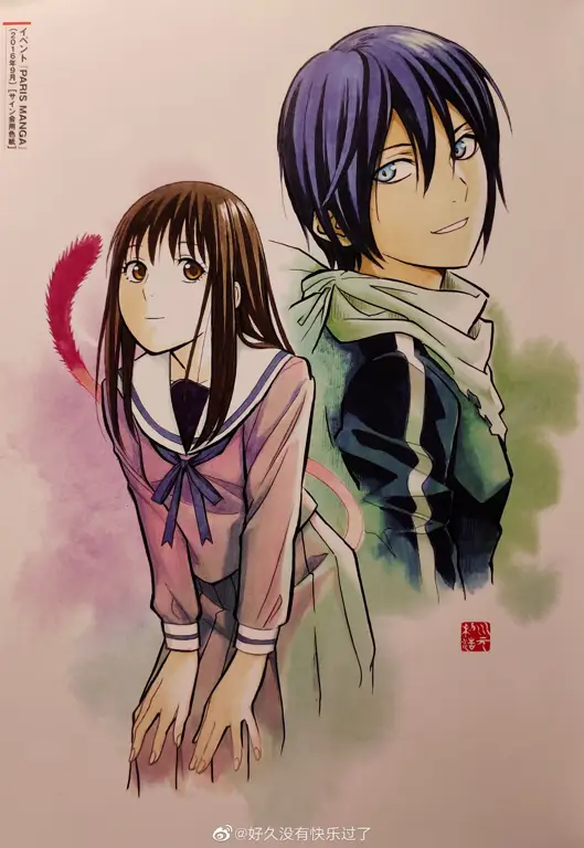 Poster utama anime Noragami