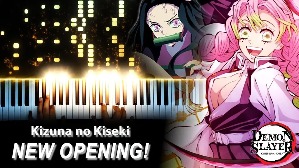 Poster utama season 3 menampilkan Tanjiro dan kawan-kawan Gambar utama Kimetsu no Yaiba season 3