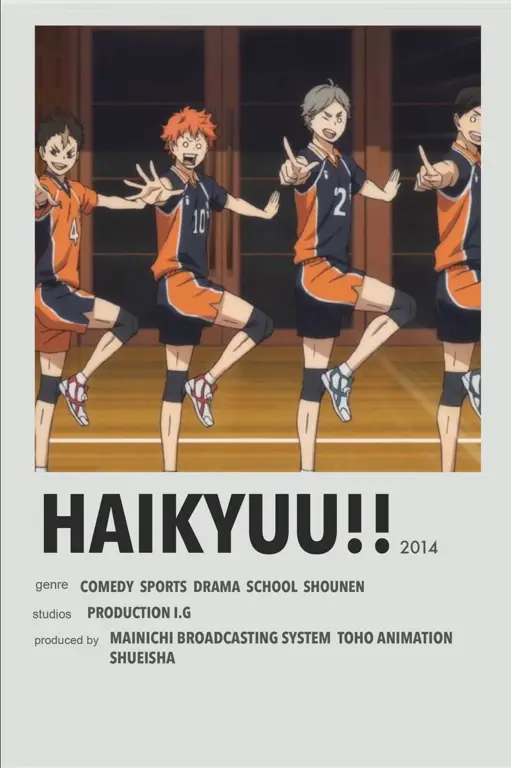 Poster motivasi dari Haikyuu!!