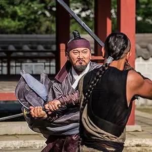 Adegan Jang Hyuk sebagai Tae-yul dalam film The Swordsman