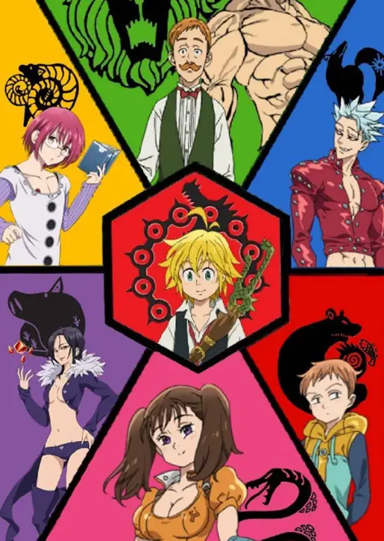 Adegan aksi dari Seven Deadly Sins