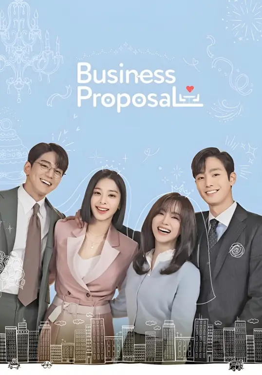 Adegan menarik dari drama Korea Business Proposal