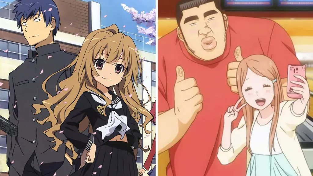 Potongan adegan lucu dan romantis Adegan-adegan komedi romantis dalam anime