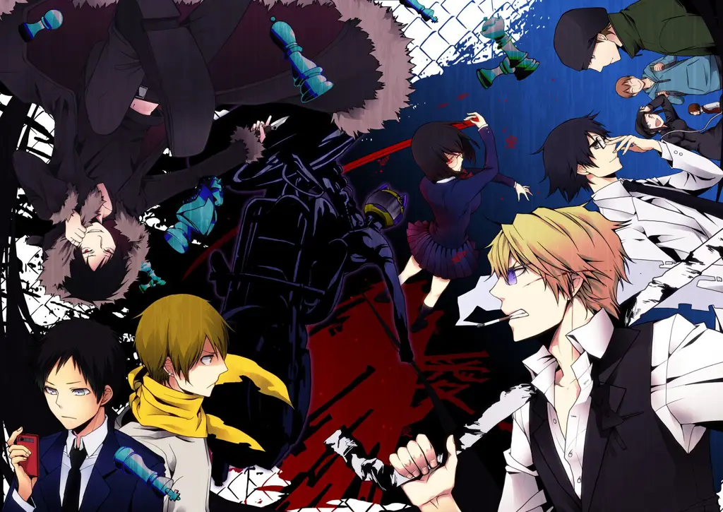 Adegan anime Durarara!! yang menarik