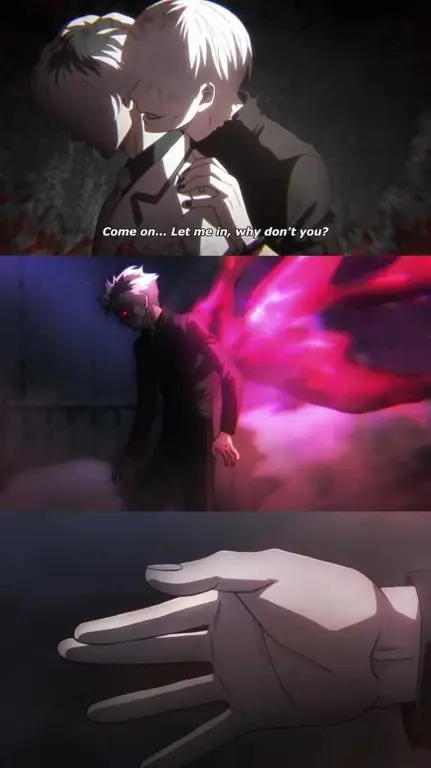 Potongan adegan menegangkan dari anime Tokyo Ghoul Adegan Anime Tokyo Ghoul