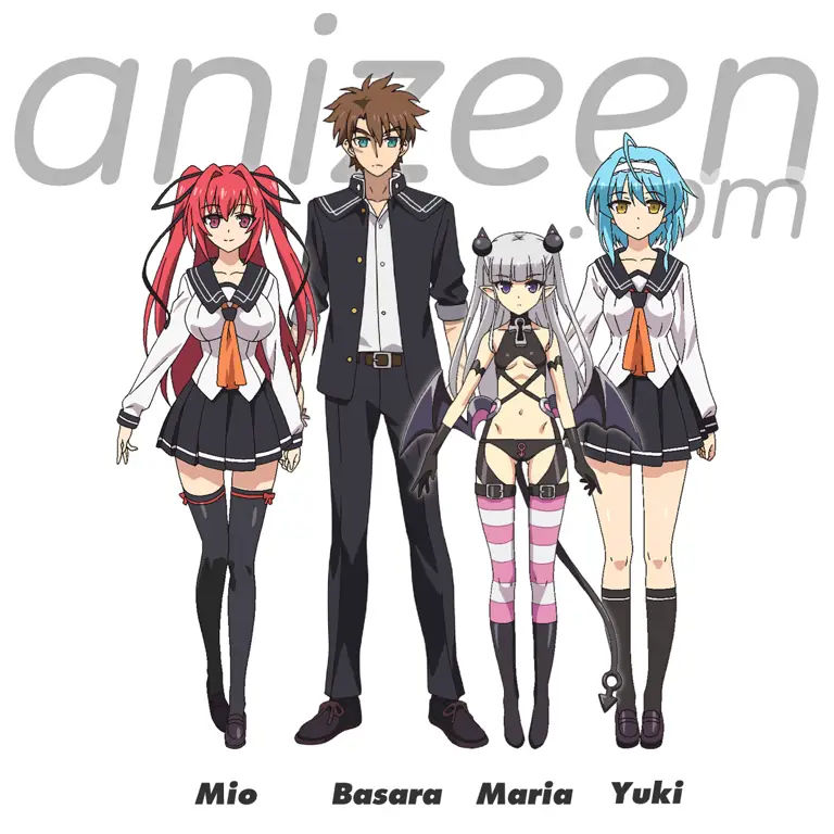 Potongan cerita menarik dari Shinmai Maou no Testament Adegan Anime Shinmai Maou no Testament