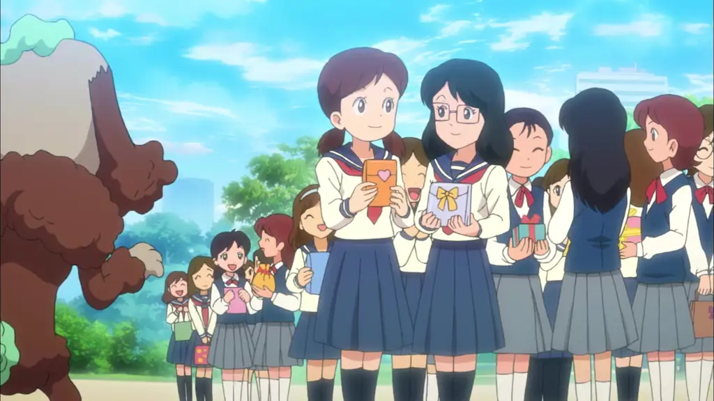 Potongan gambar menarik dari serial Youkai Watch Gambar adegan dari Youkai Watch