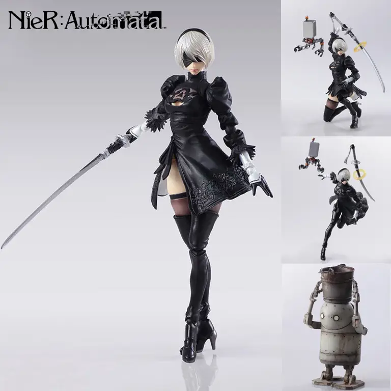 Gambar 2B, salah satu robot protagonis utama dalam Nier Automata