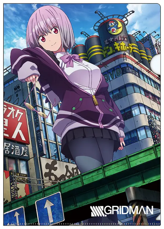 Gambar karakter Akane Shinjo dari SSSS.Gridman