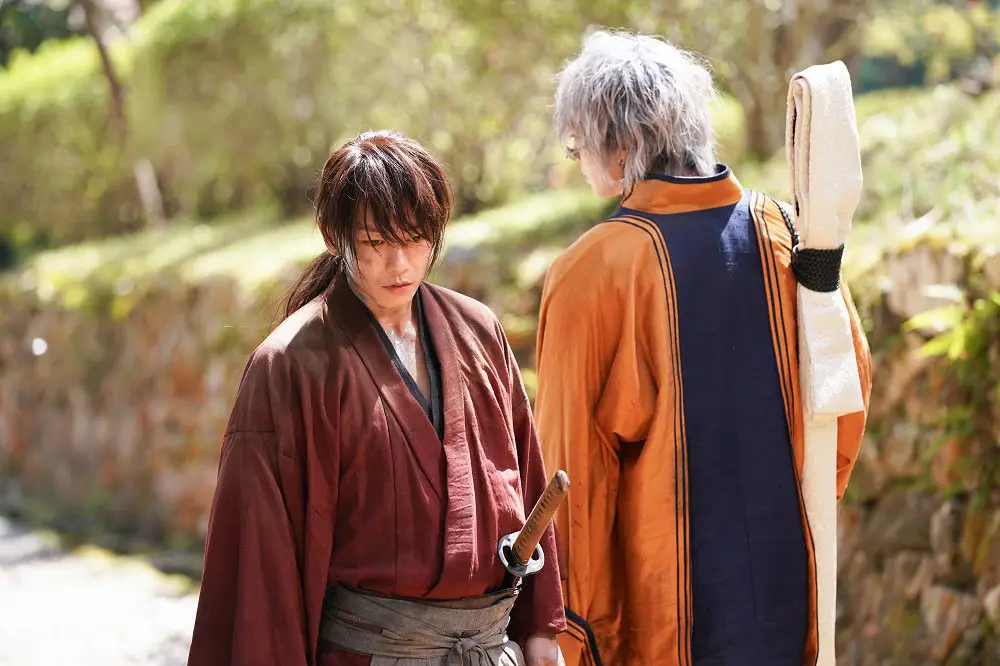 Adegan seru dari film Rurouni Kenshin The Final