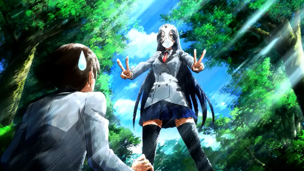 Ilustrasi Anna dari anime Shimoneta