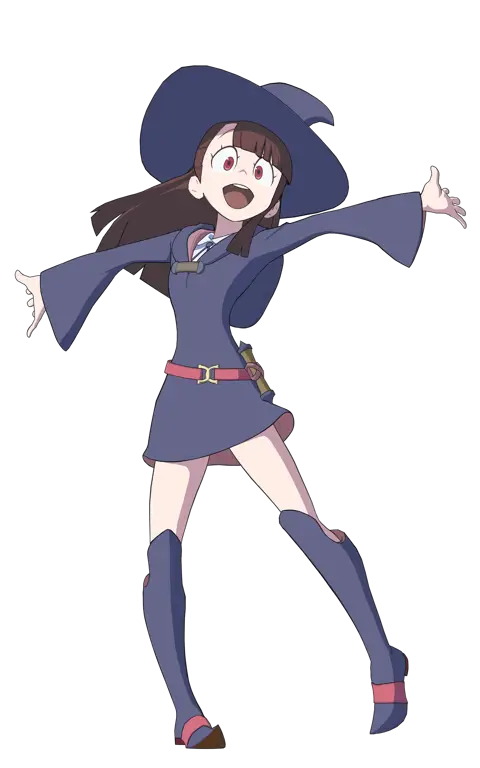 Atsuko Kagari, tokoh utama Little Witch Academia