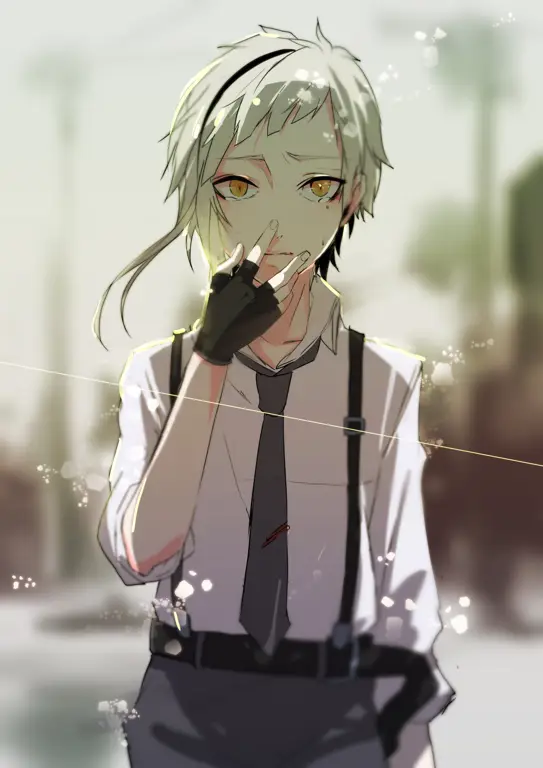 Gambar Atsushi Nakajima dari Bungou Stray Dogs