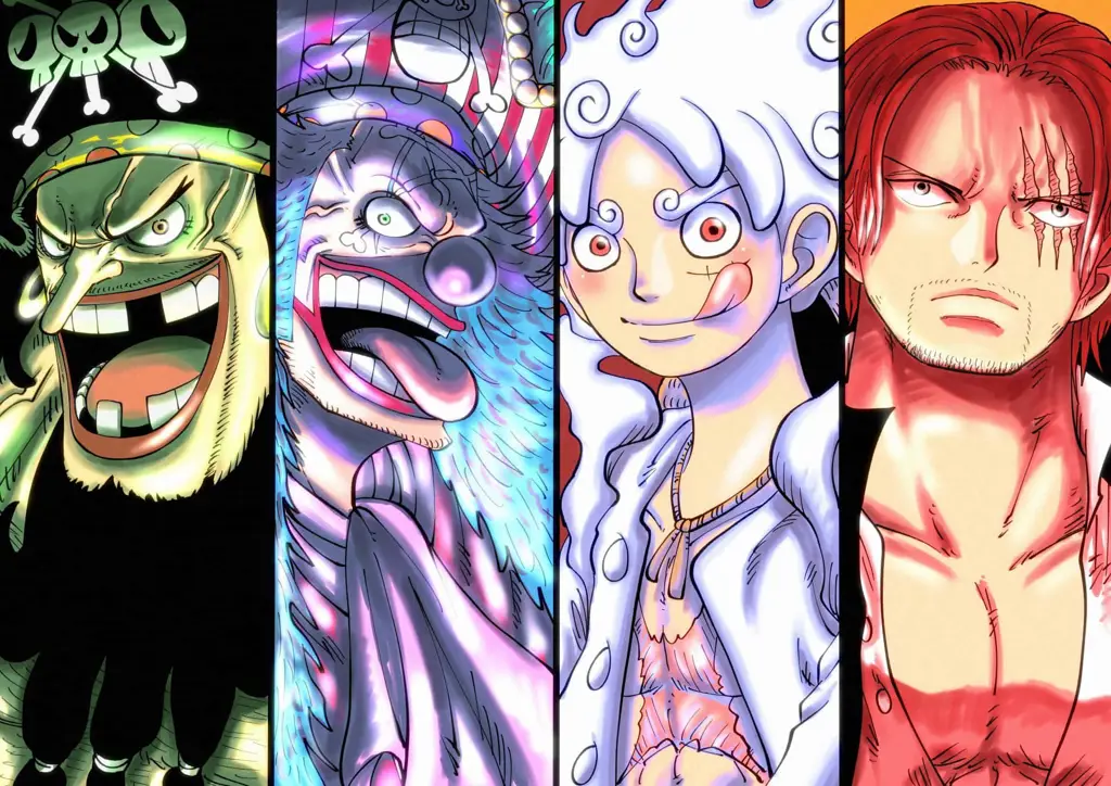 Gambar karakter One Piece yang kuat