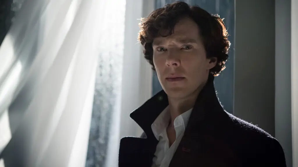 Benedict Cumberbatch sebagai Sherlock Holmes