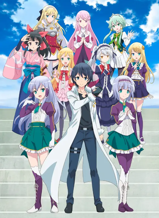 Potret Charlotte yang cantik dan misterius Gambar Charlotte dari anime Isekai wa Smartphone
