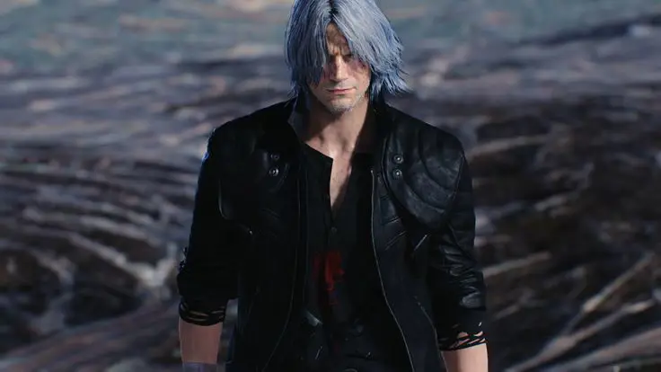 Potret karakter Dante dari Devil May Cry