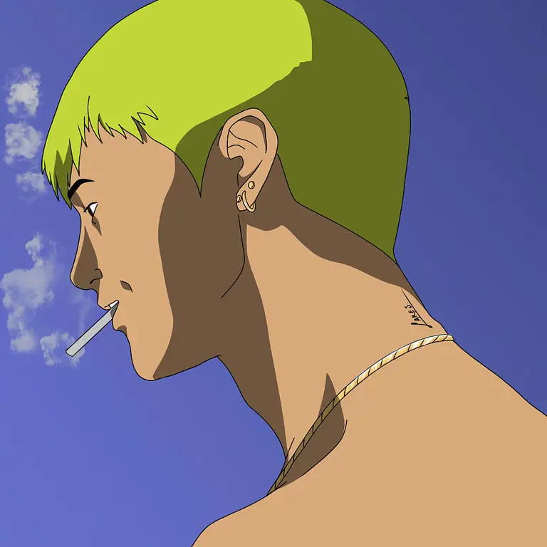 Ilustrasi karakter Eikichi Onizuka