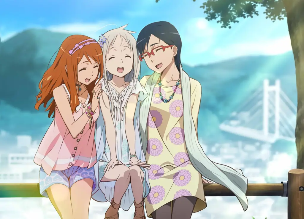 Adegan Anime Anohana yang menyentuh