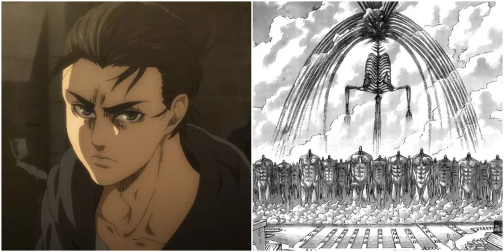 Eren Yeager di Attack on Titan Season 4 Episode 15