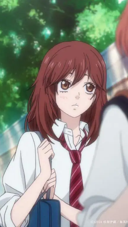 Gambar Futaba Yoshioka dari Ao Haru Ride