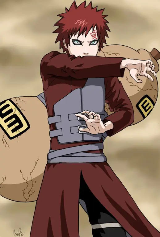 Gambar Gaara dari Naruto