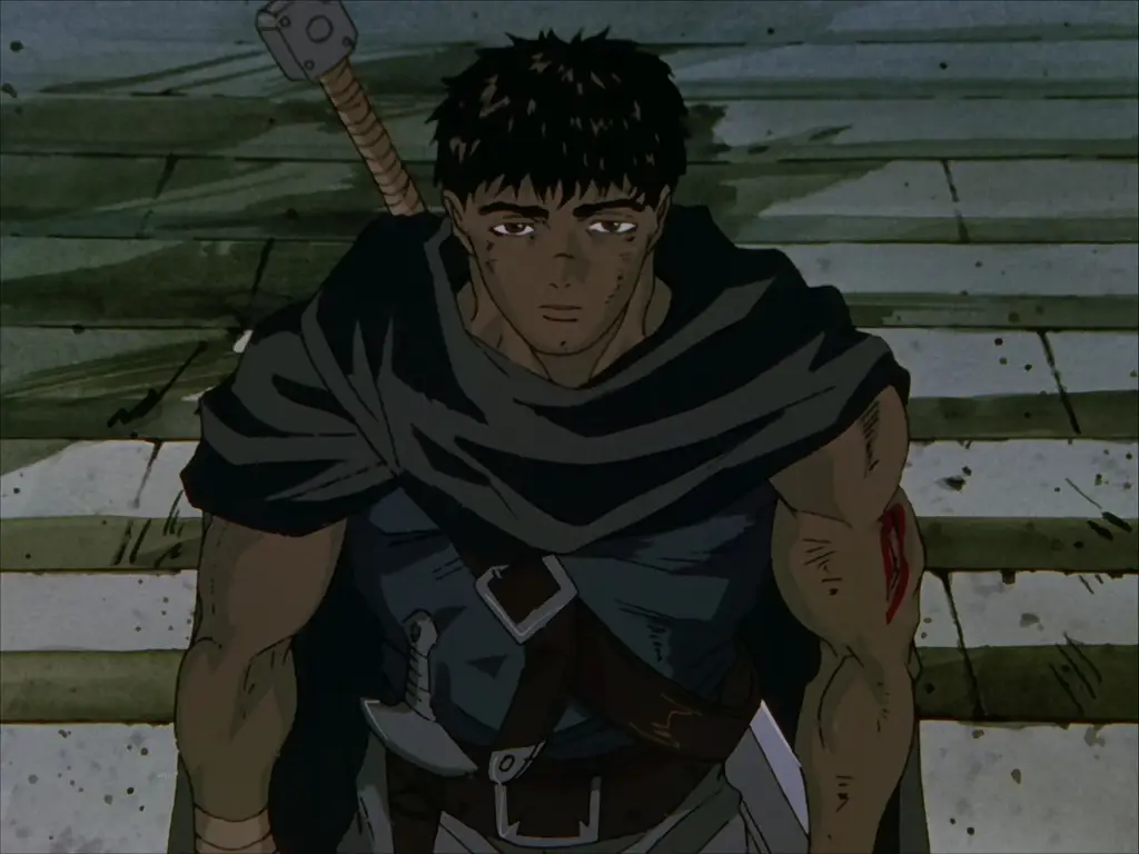 Gambar Guts dari Berserk 1997