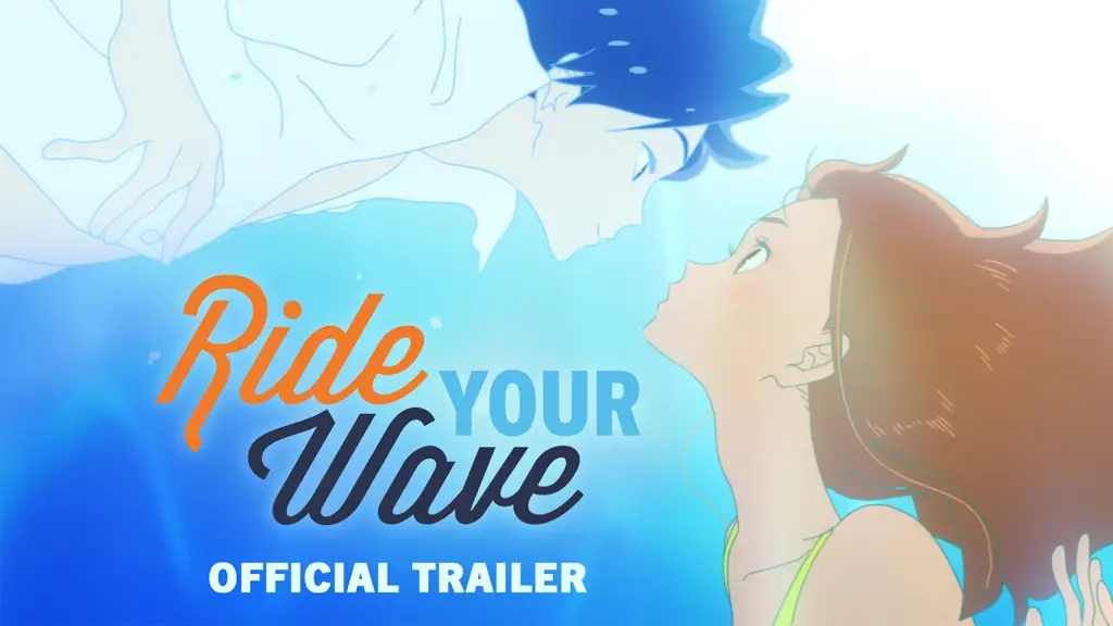 Para karakter utama dalam film Ride Your Wave