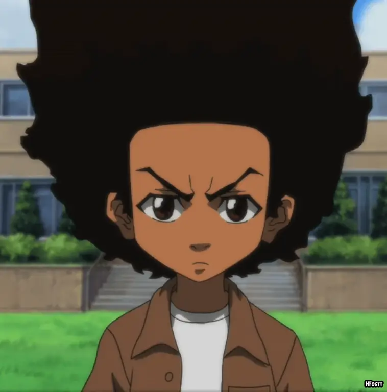 Gambar Huey Freeman dari serial Boondocks