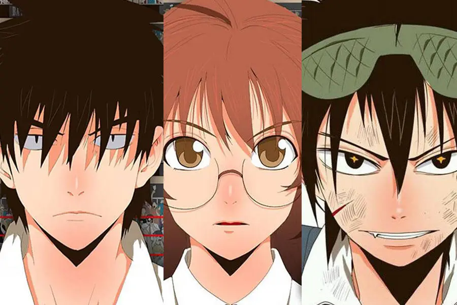 Karakter-karakter dalam anime The God of High School