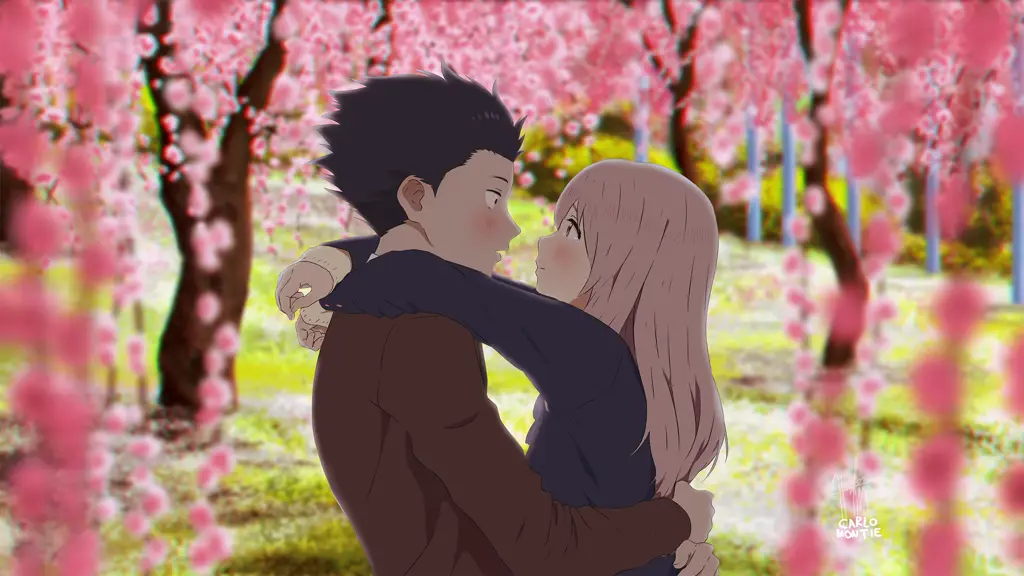 Karakter-karakter utama dalam film A Silent Voice