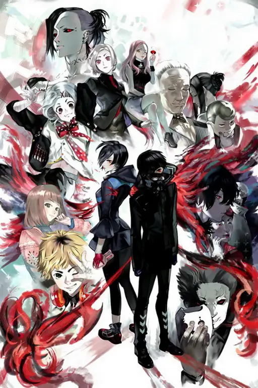 Gambar karakter Tokyo Ghoul OVA