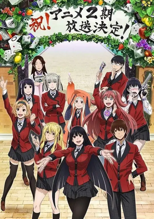 Karakter-karakter Kakegurui Season 2 yang menarik