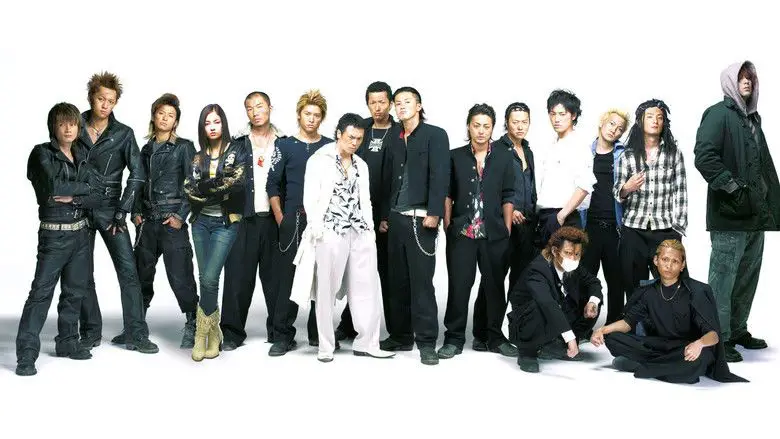 Potret beberapa karakter Crows Zero