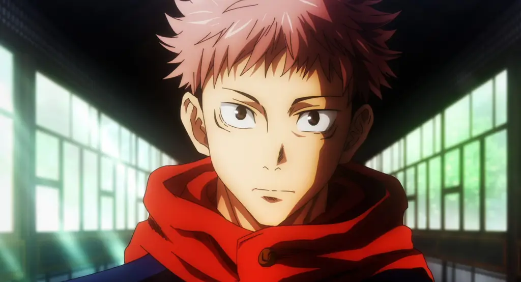 Potret karakter utama dalam episode 10 Karakter-karakter utama di Jujutsu Kaisen episode 10