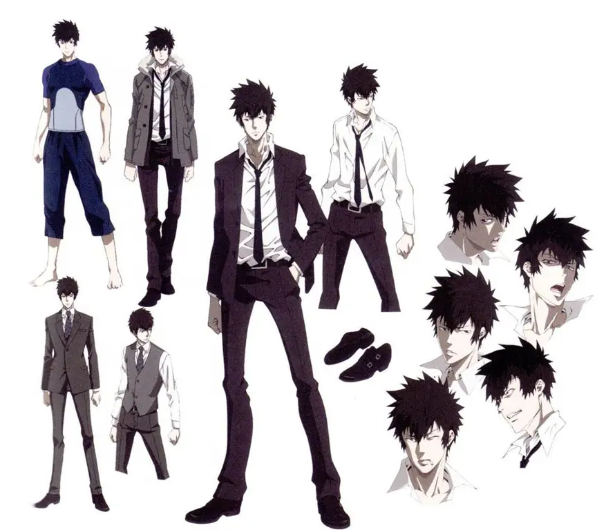 Karakter-karakter utama dalam anime Psycho-Pass