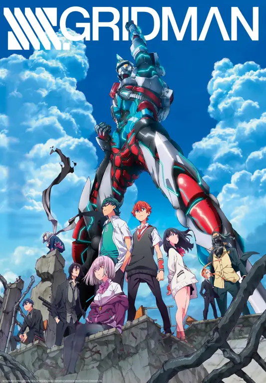 Gambar para karakter SSSS Gridman